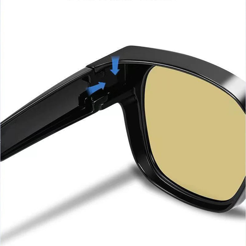 Clip-On Night Vision Glasses for Driving & Low-Light Use