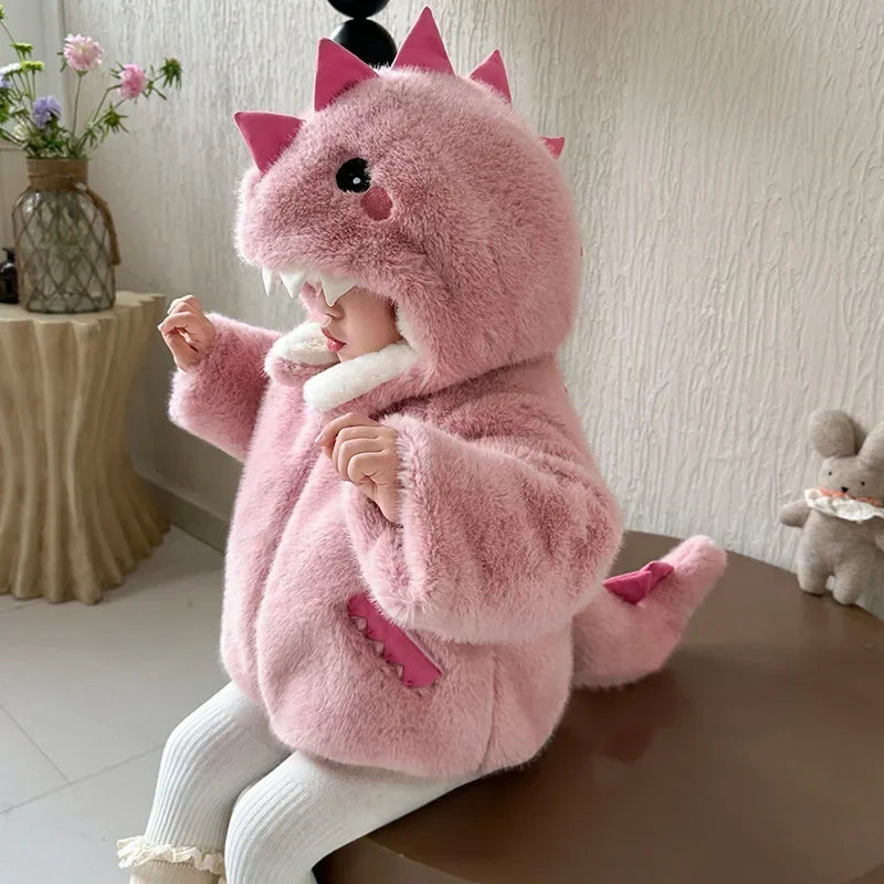 Kids’ Dinosaur Hooded Hoodie