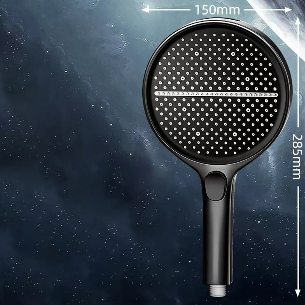 UltraHead – 4-Mode High-Pressure Handheld Shower Head (15cm)