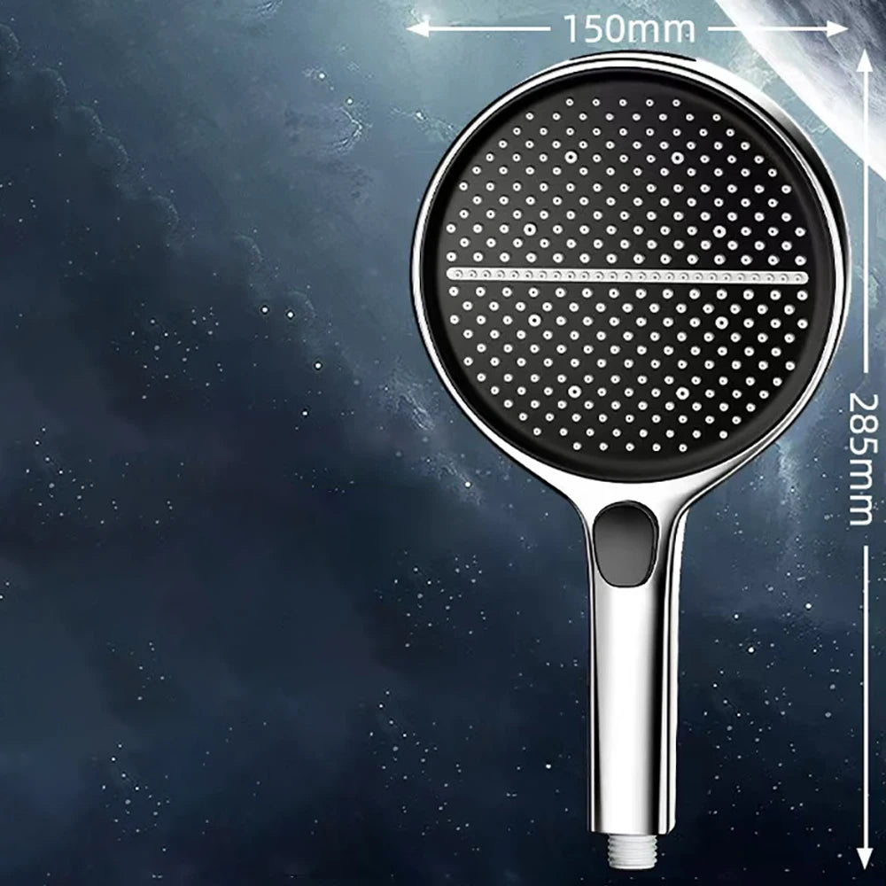 UltraHead – 4-Mode High-Pressure Handheld Shower Head (15cm)