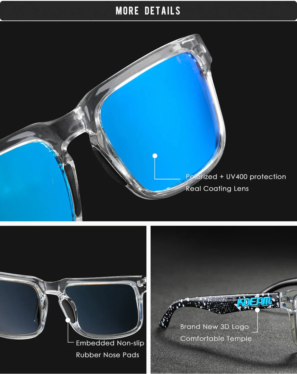 Premium UV400 Protection Sunglasses