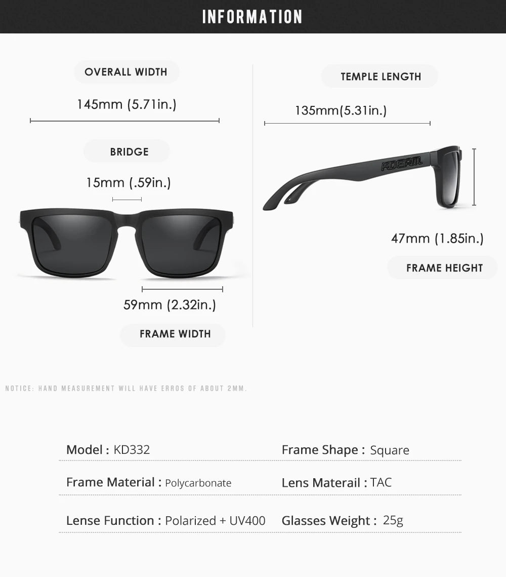 Premium UV400 Protection Sunglasses