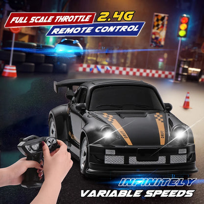 TurboRacer X1 Mini Remote Control Car – 1:64 Scale High-Speed RC Vehicle