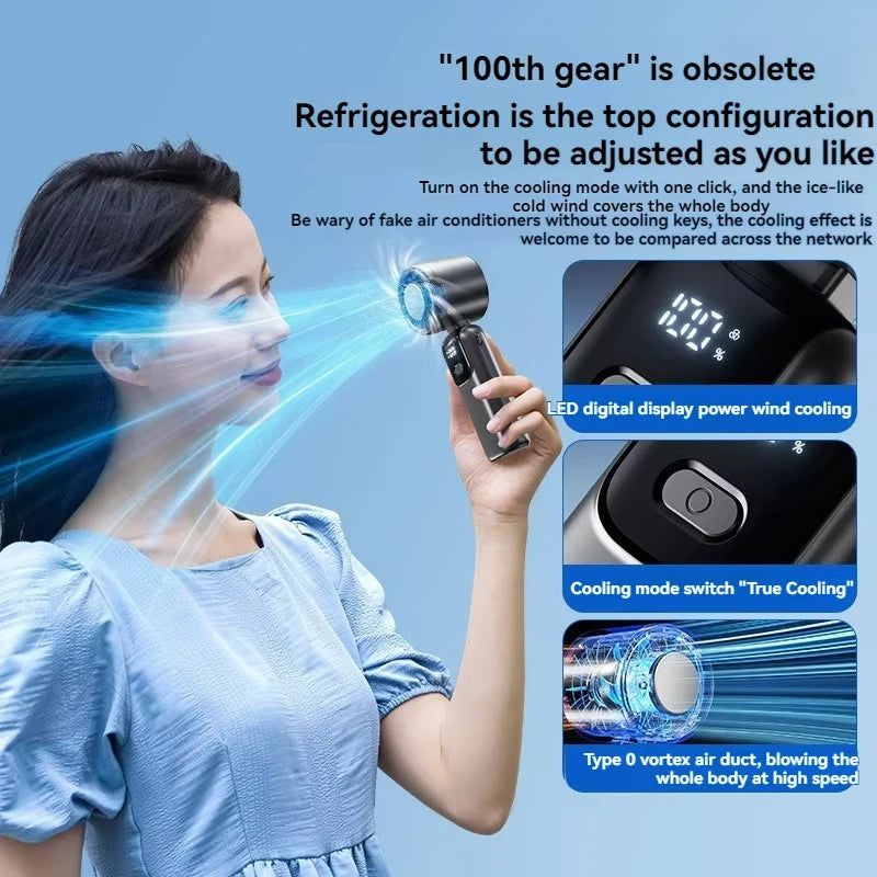 TurboBreeze Pocket Fan