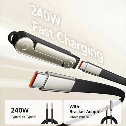L-Flow 240W Type-C Fast Charging Cable