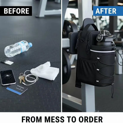 Magnetic Reflective Water Bottle Holder Bag