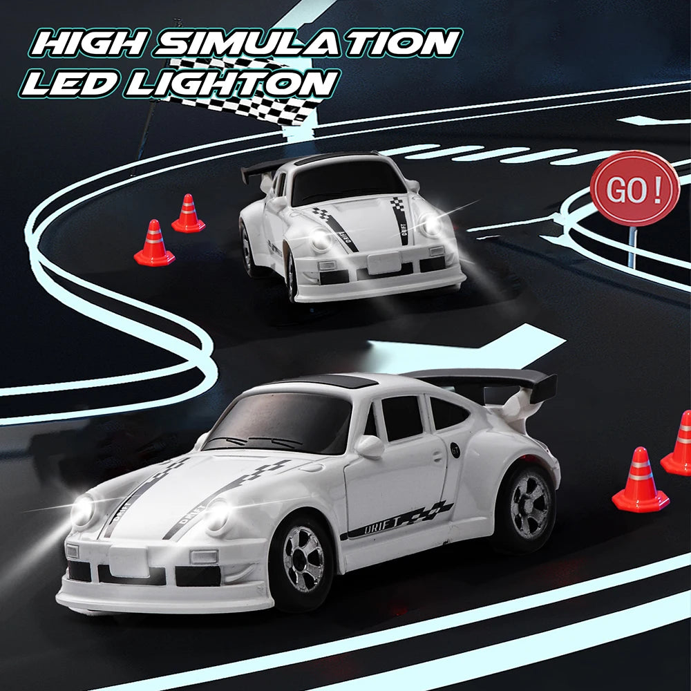 TurboRacer X1 Mini Remote Control Car – 1:64 Scale High-Speed RC Vehicle