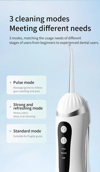 Waterproof Rechargeable Dental Cleaner