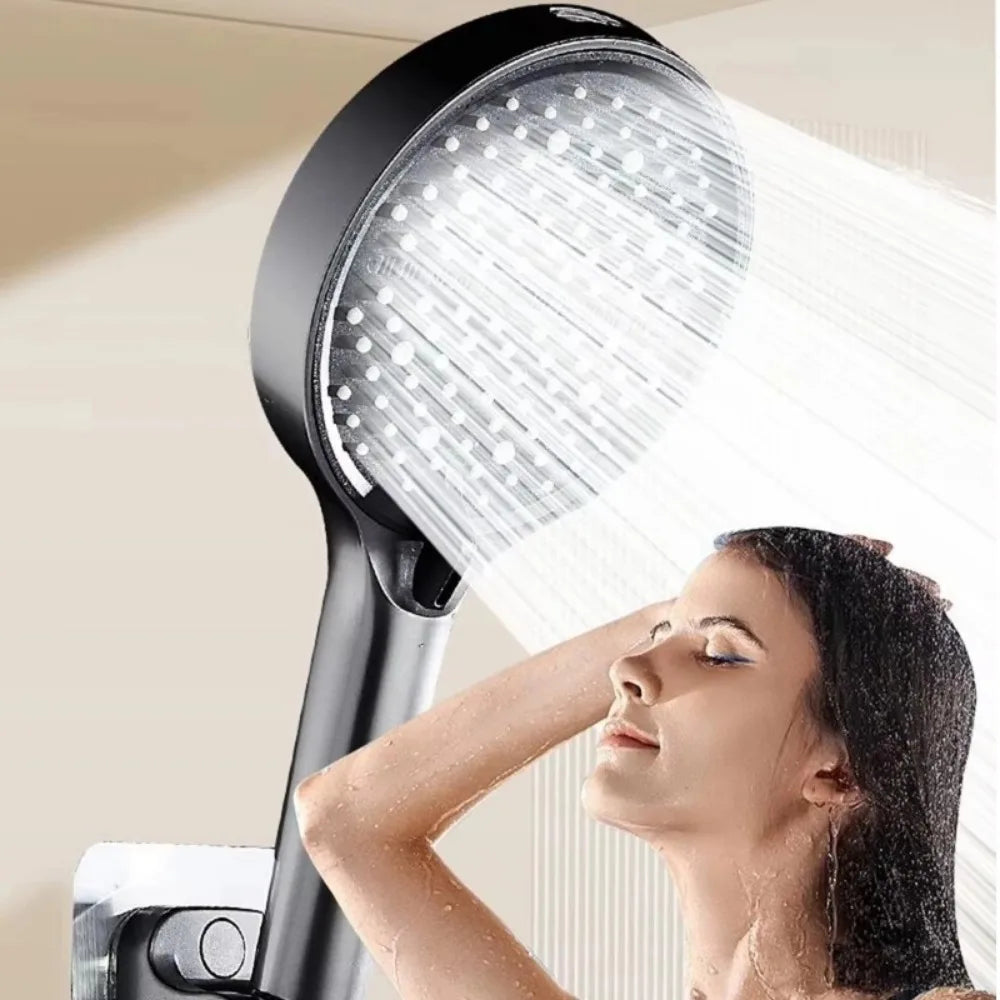 7 Spray – 7-Mode High-Pressure Handheld Shower Head (15cm)
