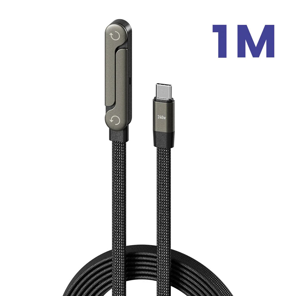 FlexCharge Elbow Pro – 240W Type-C Fast Charging Cable