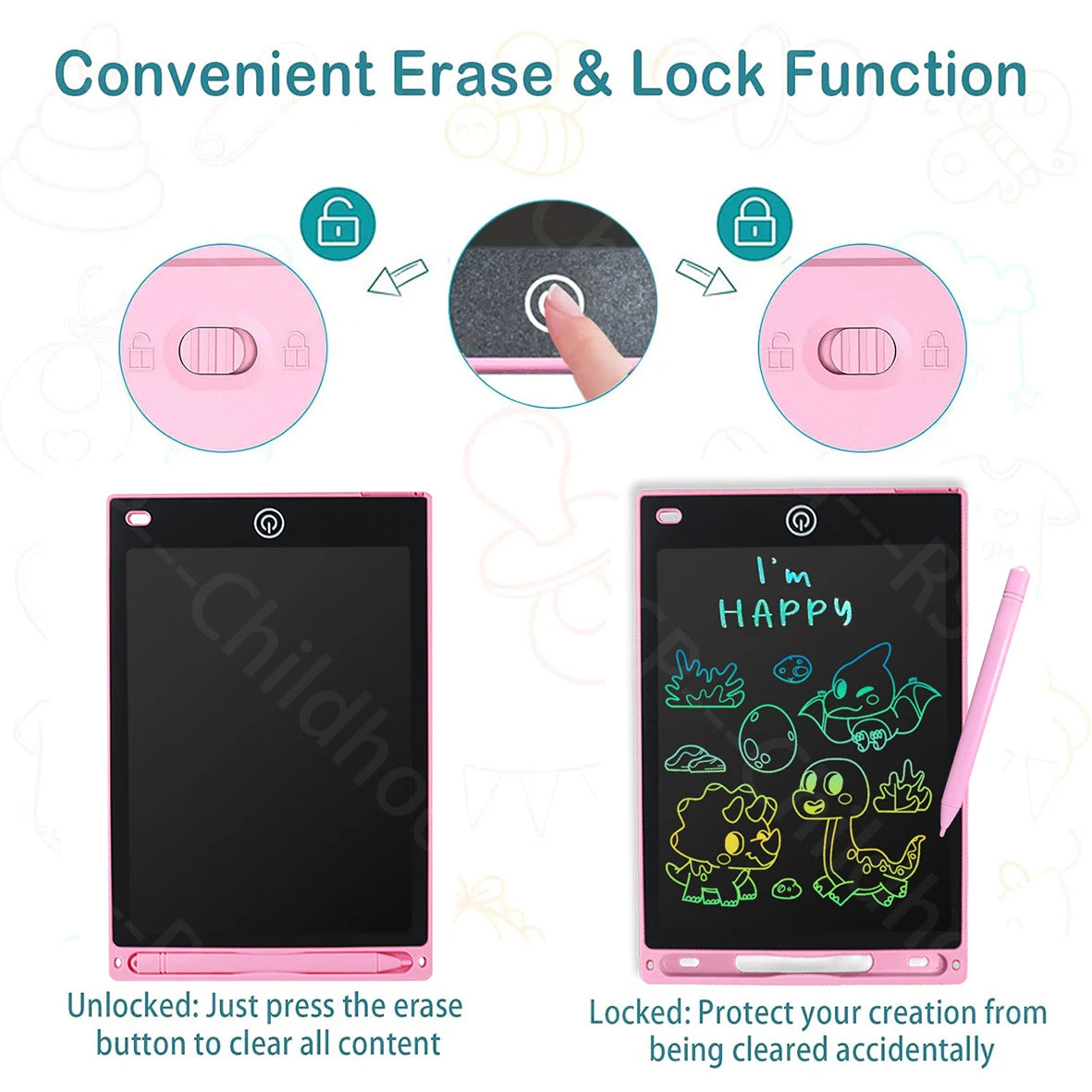 8.5 Inch LCD Drawing Board Electronic Writing Tablet