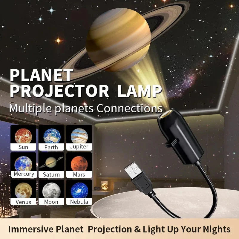 USB Planet Projector Lamp