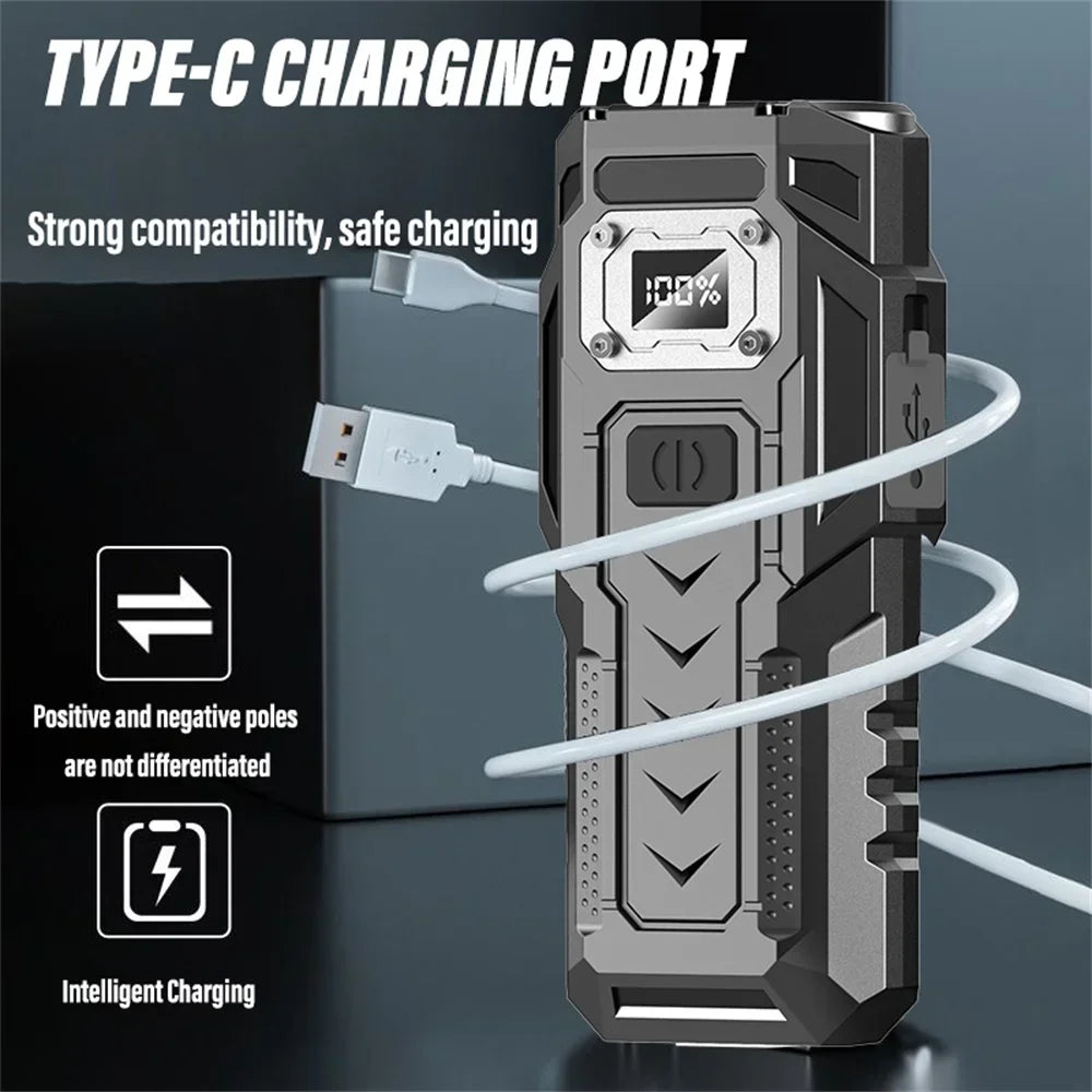 Super Bright LED Flashlight Rechargeable