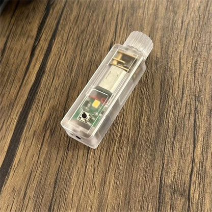 DynamoSpin Hand-Crank EDC Fidget Light