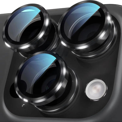 Full-Cover Tempered Glass Camera Lens Protector for iPhone