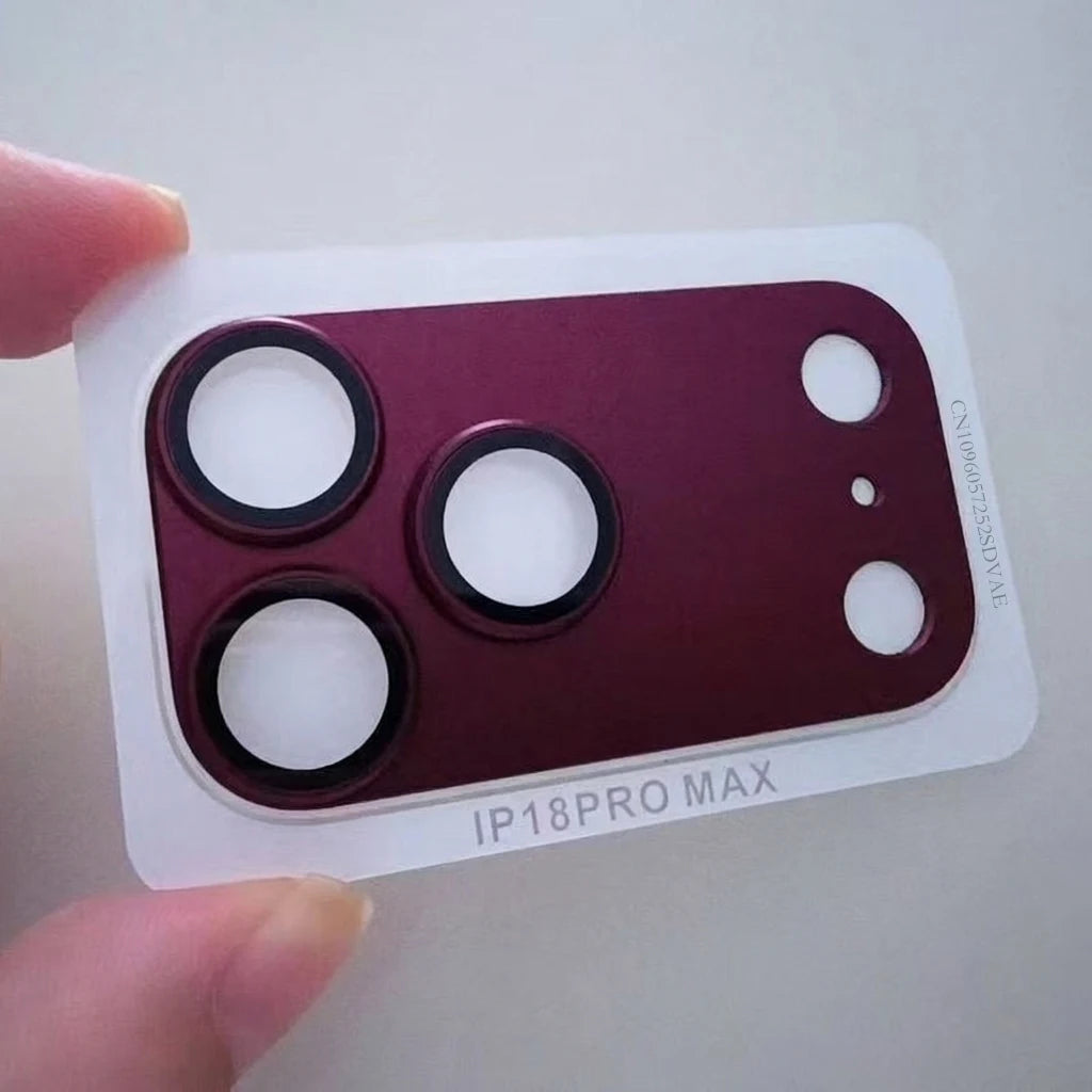 Metal Alloy Camera Lens Protector for iPhone 18 Pro/ 17 Pro Seires