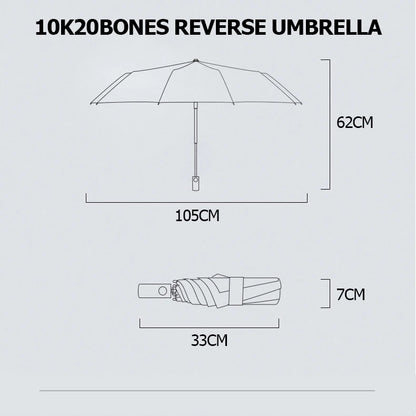StormClip Reverse Folding Umbrella