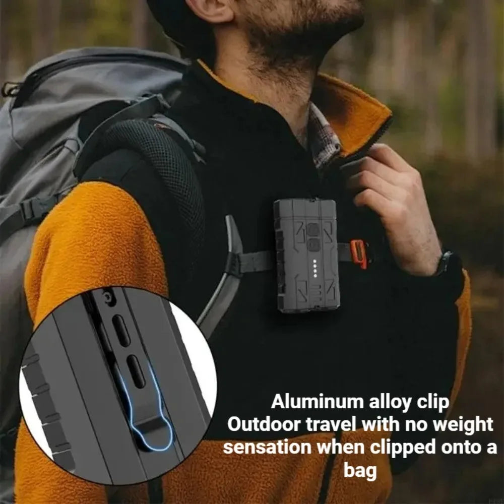 Portable White Laser Flashlight Dual