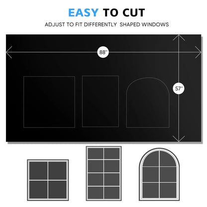 NightSeal 100% Blackout Window Privacy Cover