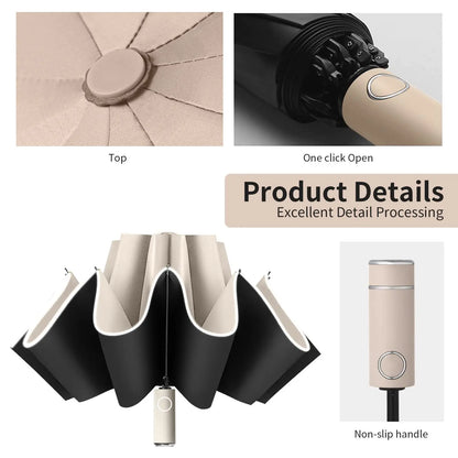 StormClip Reverse Folding Umbrella