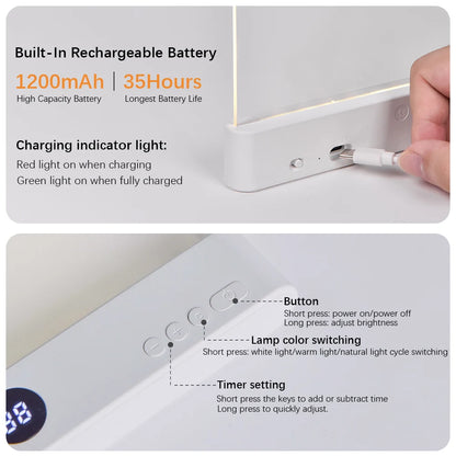 LED Book Light and Night Light 2 in 1
