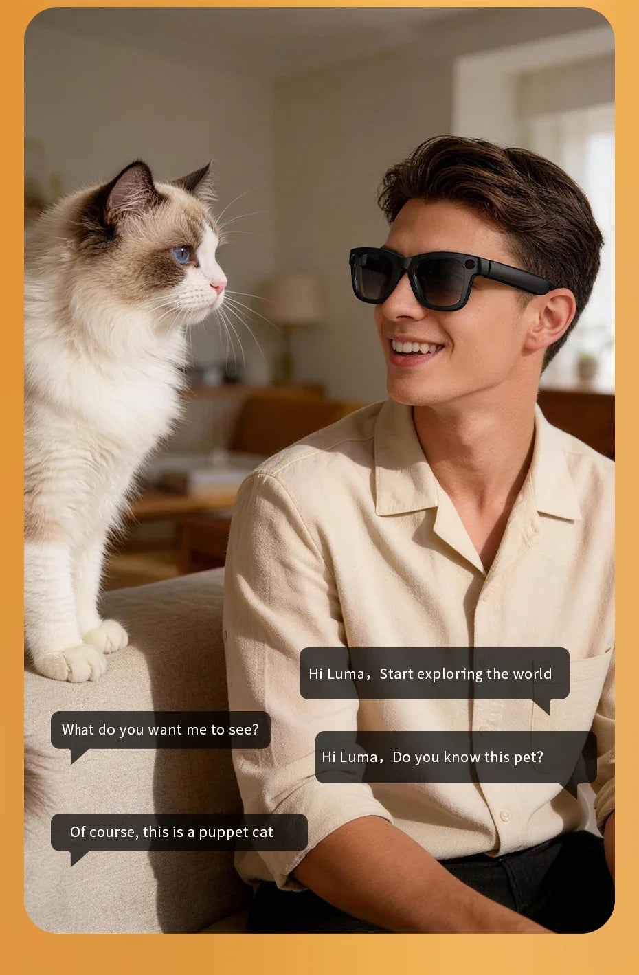 VisionSync AI Smart Glasses