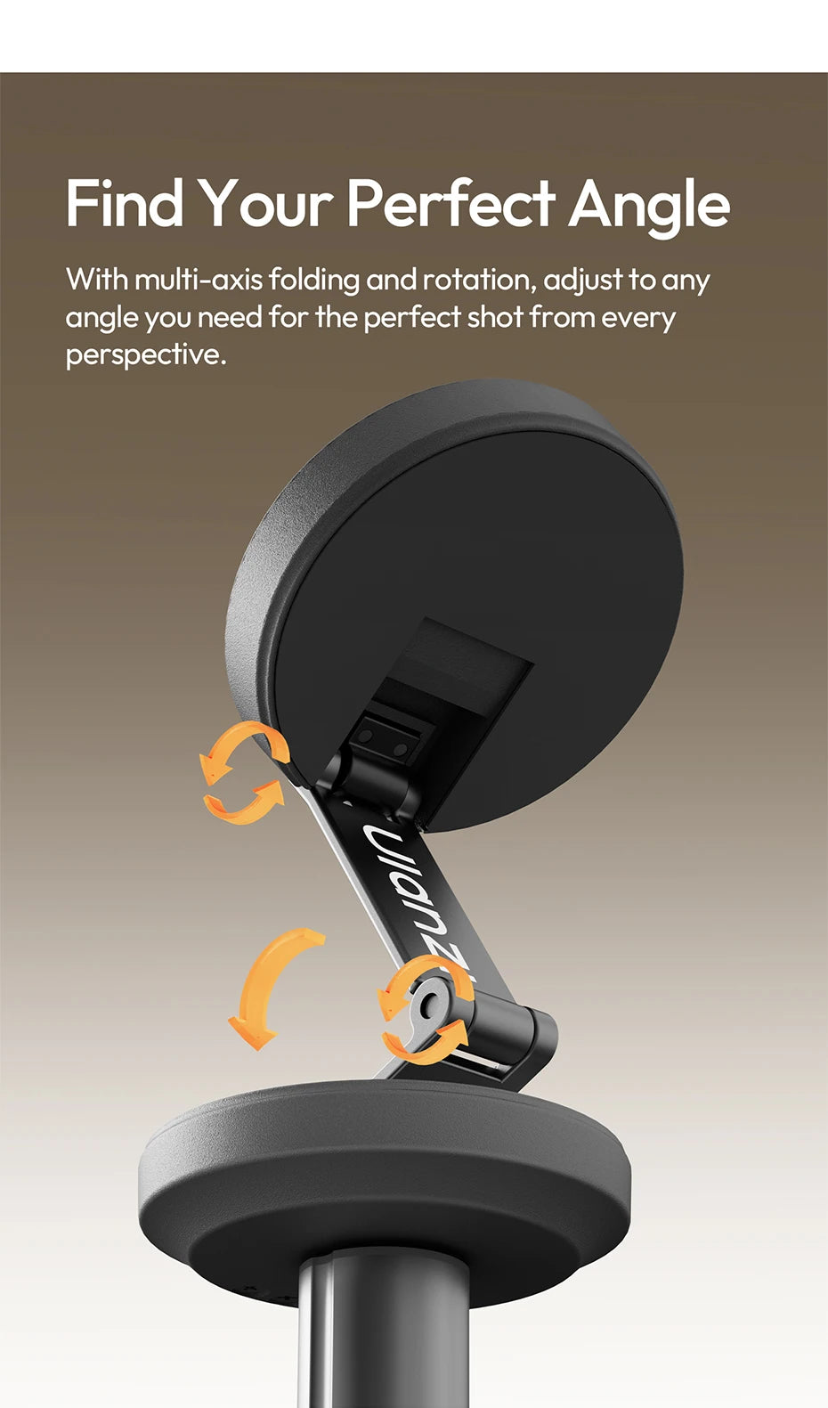 MagSafe Hands-Free Tripod & Magnetic Phone Stand