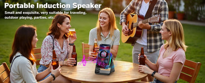 SoundGlow 5-in-1 Smart Induction Speaker