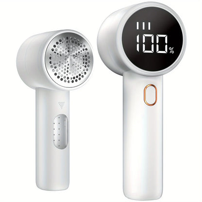 LintPro™ Rechargeable Fabric Shaver – Type-C Fast Charging Lint Remover