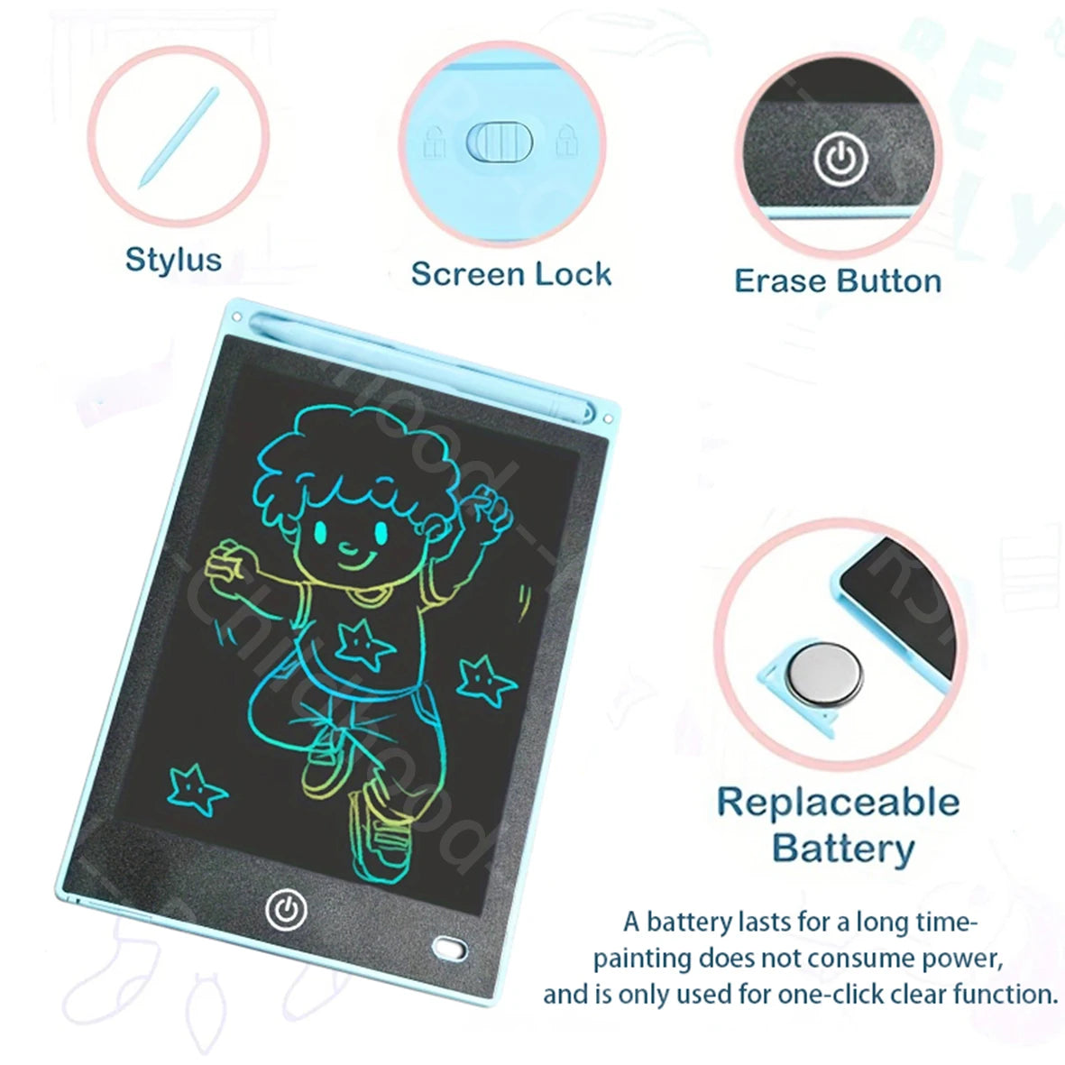 8.5 Inch LCD Drawing Board Electronic Writing Tablet
