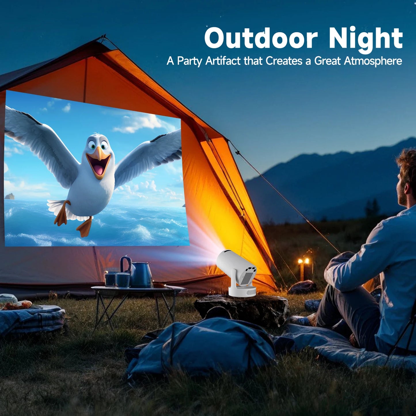 Beamly Projector – Smart 8K-Support Portable Projector