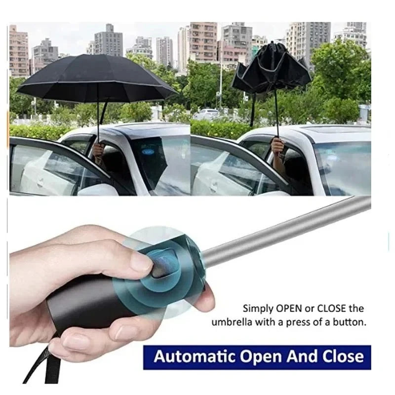 ReflectaShield Inverted Automatic Umbrella