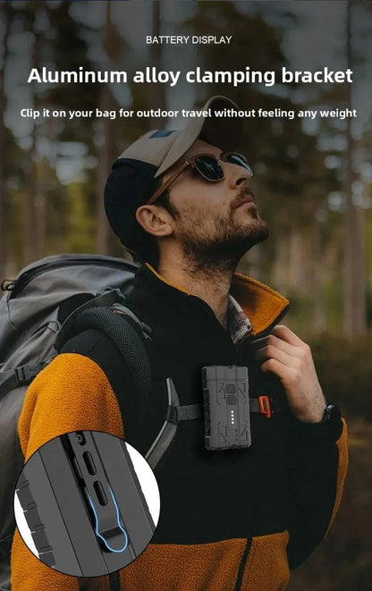 Portable White Laser Flashlight Dual