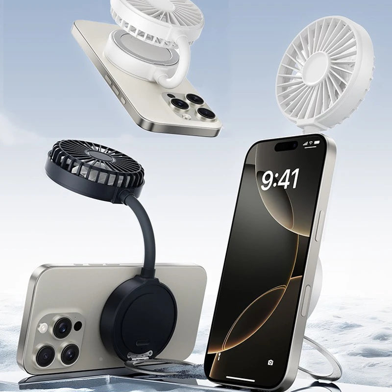 BreezeSnap Magnetic Mini Phone Fan