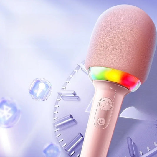 EchoGlow RGB Karaoke Microphone