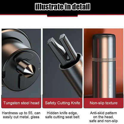 Car Safety Hammer [2in1]