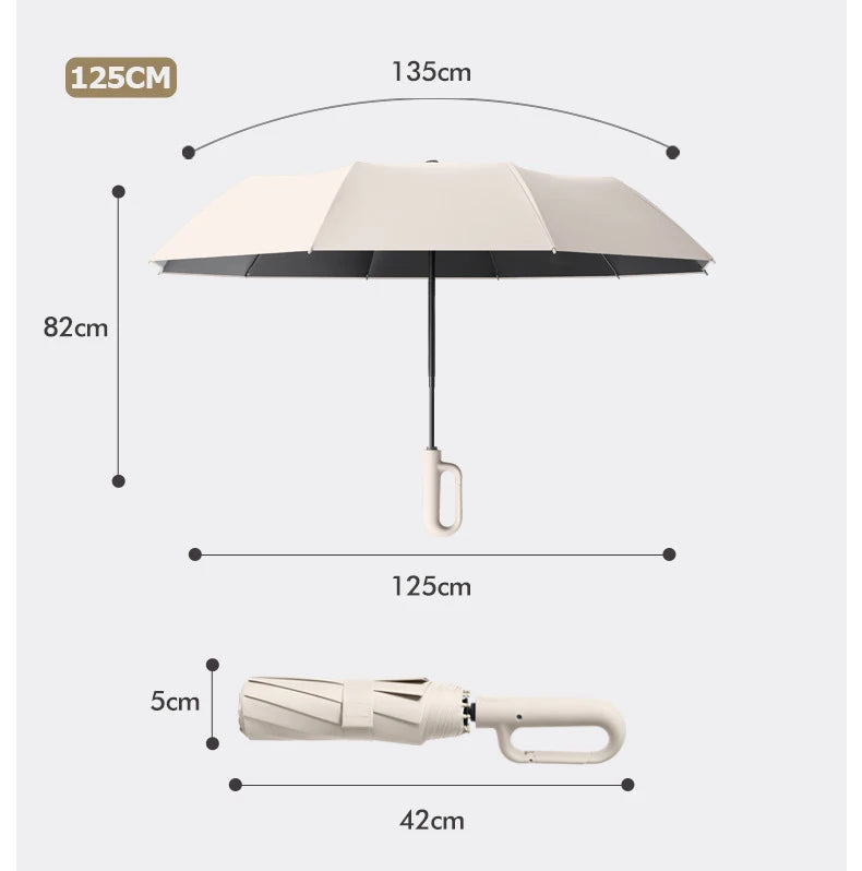 StormClip Reverse Folding Umbrella