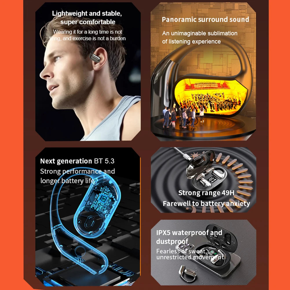 Wireless BT AI Translation Earbuds