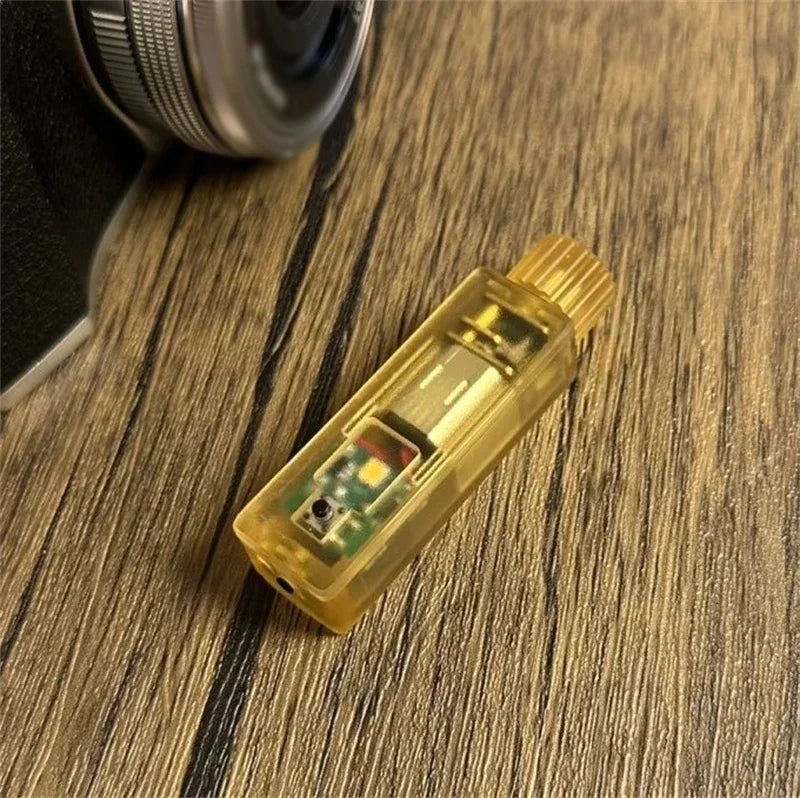 DynamoSpin Hand-Crank EDC Fidget Light