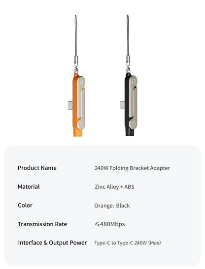 L-Flow 240W Type-C Fast Charging Cable