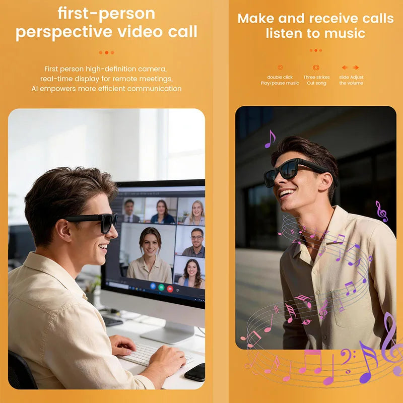 VisionSync AI Smart Glasses