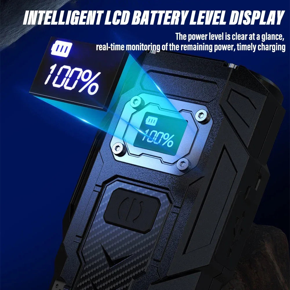 Super Bright LED Flashlight Rechargeable