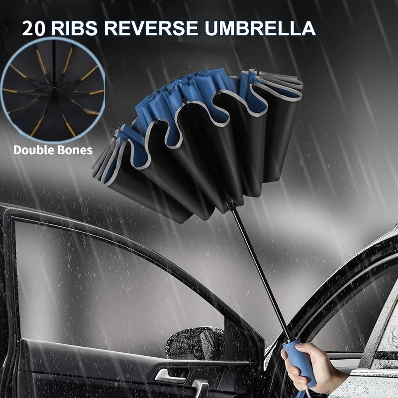 ReflectaShield Inverted Automatic Umbrella