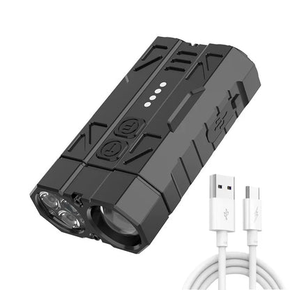 Portable White Laser Flashlight Dual