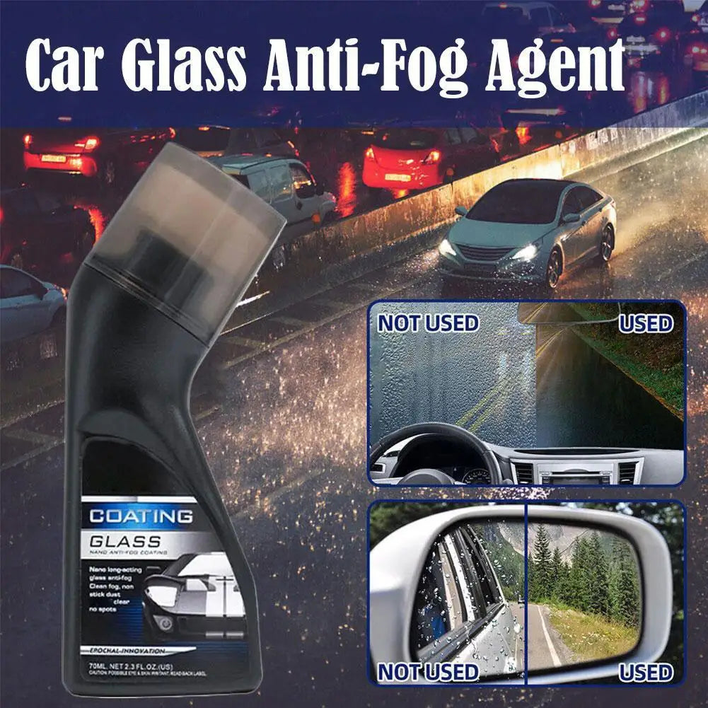 Car Glass Anti-Fog Spray – Clear Vision Treatment