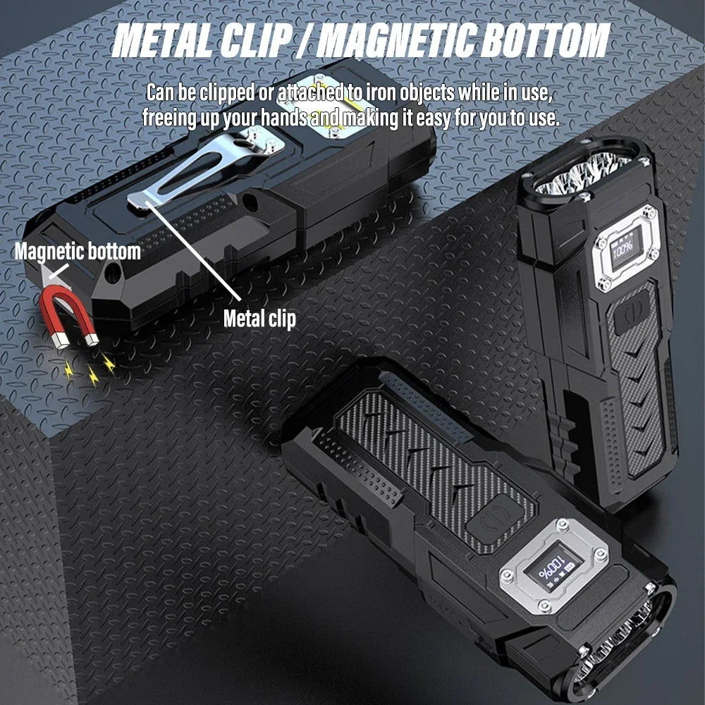 Super Bright LED Flashlight Rechargeable