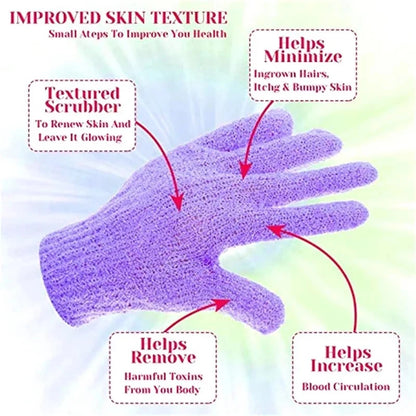 SoftScrub 5-Finger Bath Glove