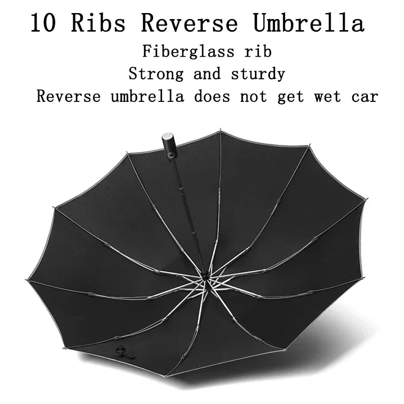 ReflectaShield Inverted Automatic Umbrella