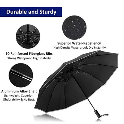 ReflectaShield Inverted Automatic Umbrella