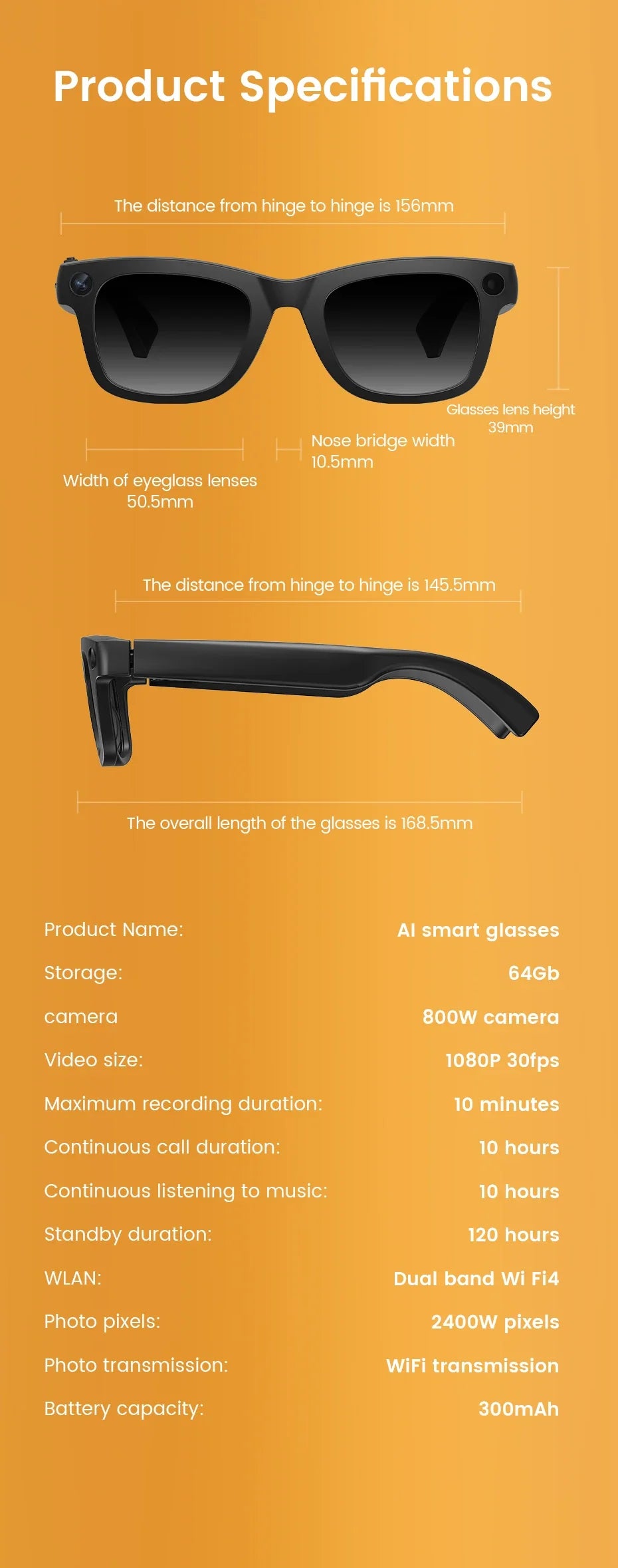 VisionSync AI Smart Glasses
